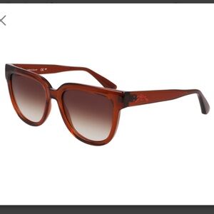 Longchamp Transparent rust Sunglasses